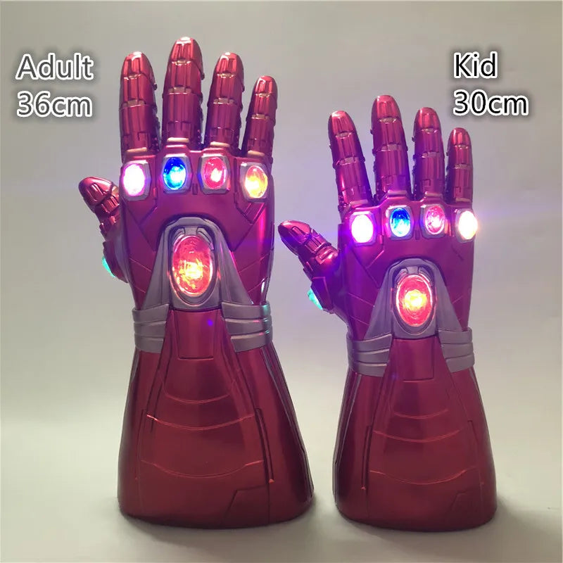 Gant lumineux Avengers – Iron Man & Thanos | LED – Adulte & Enfant