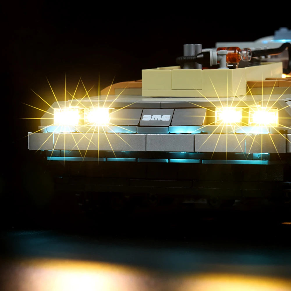Kit DeLorean lumineux à construire – Retour vers le futur
