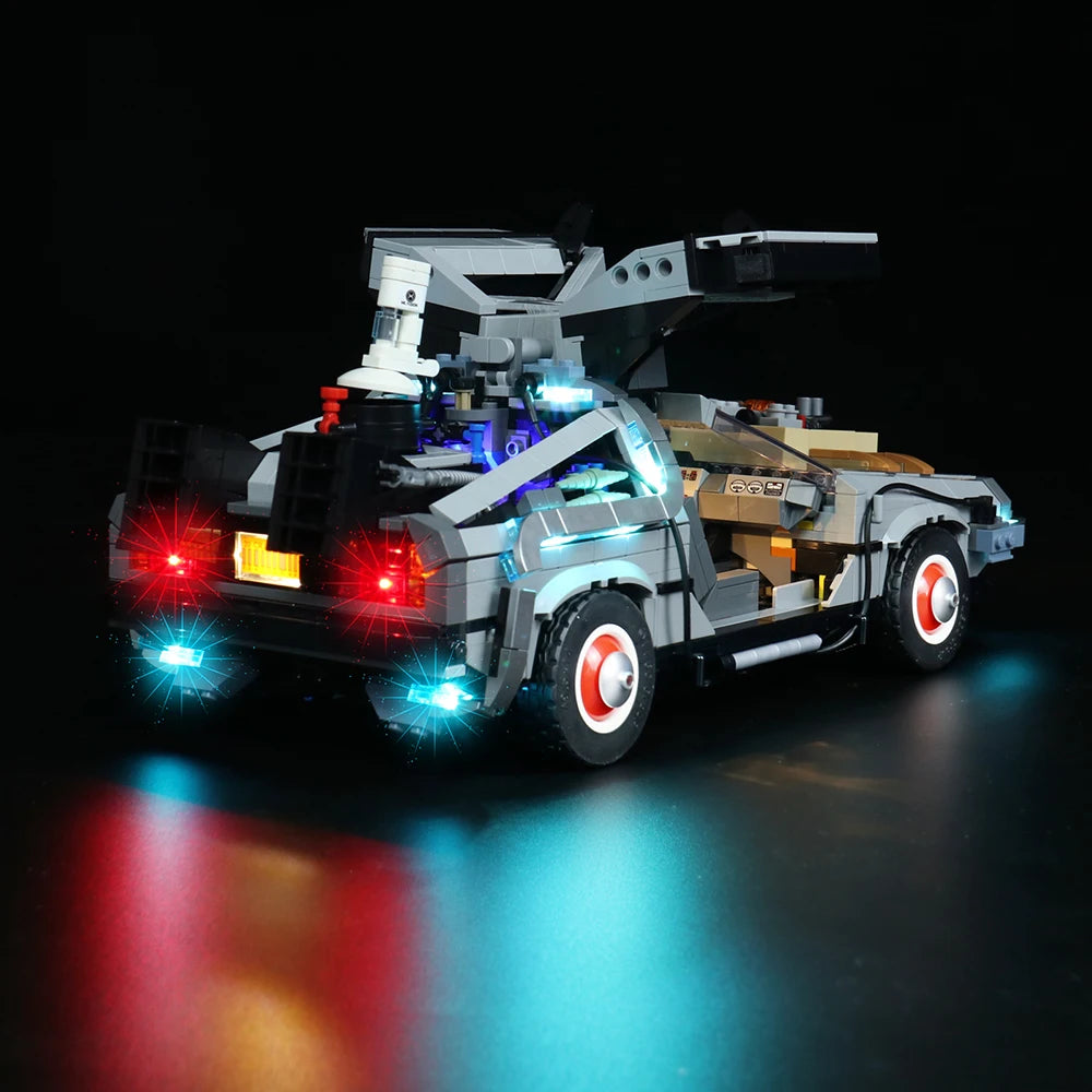 Kit DeLorean lumineux à construire – Retour vers le futur