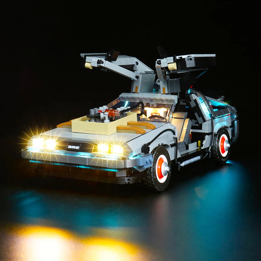 Kit DeLorean lumineux à construire – Retour vers le futur