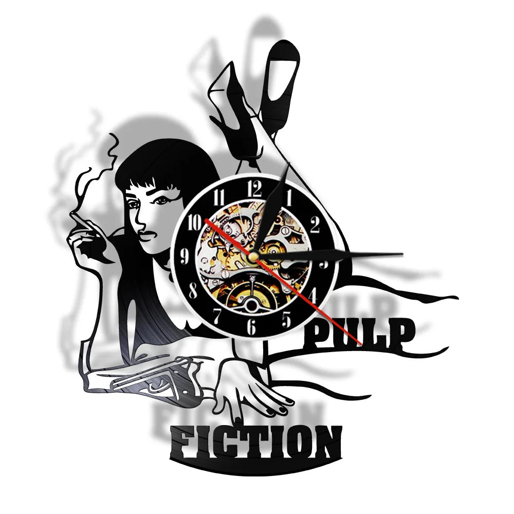 Horloge Vinyle - Pulp Fiction (5 variantes)