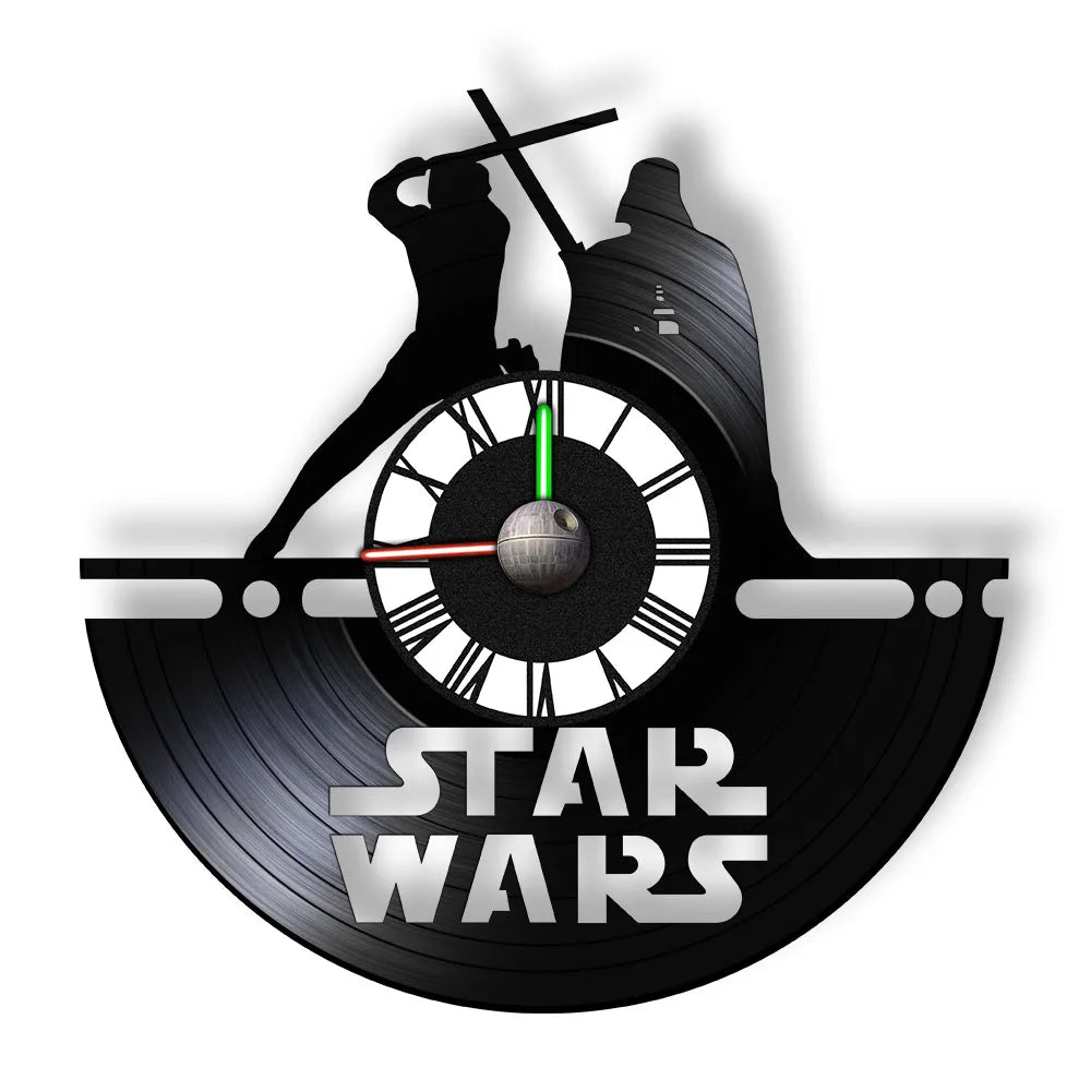 Horloge Vinyle – Star Wars (6 variantes)