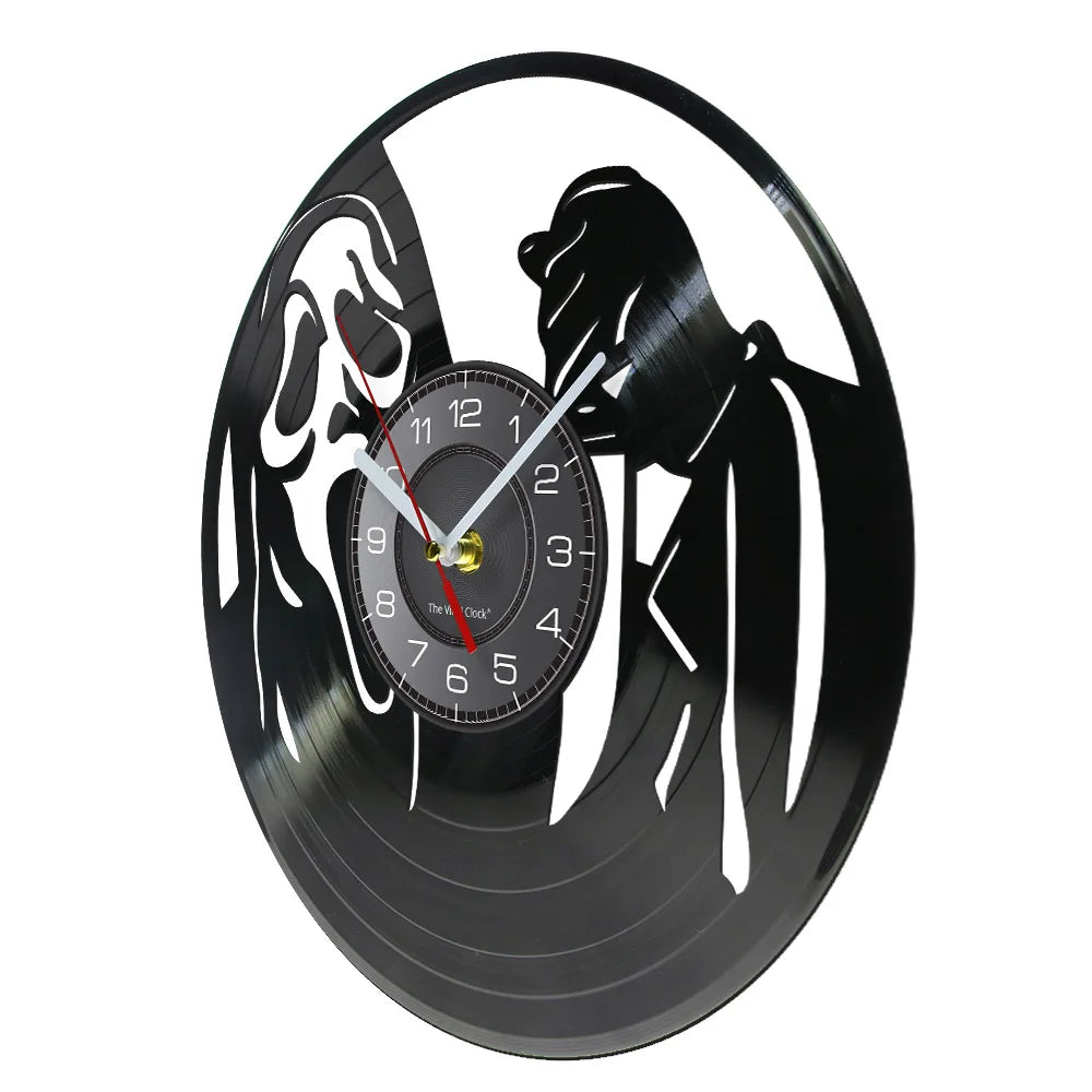 Horloge Vinyle - Scream