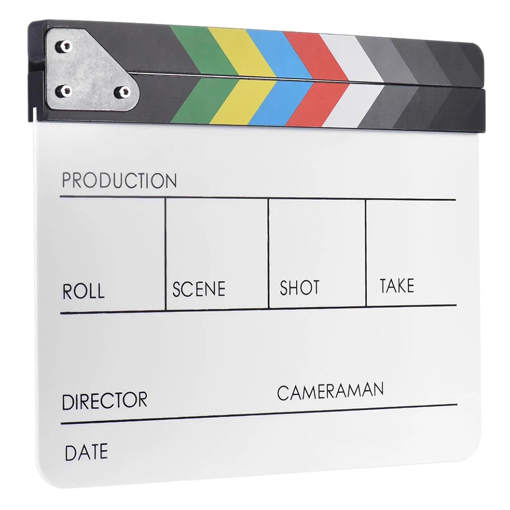 Clap de Cinéma Effaçable – Accessoire Tournage