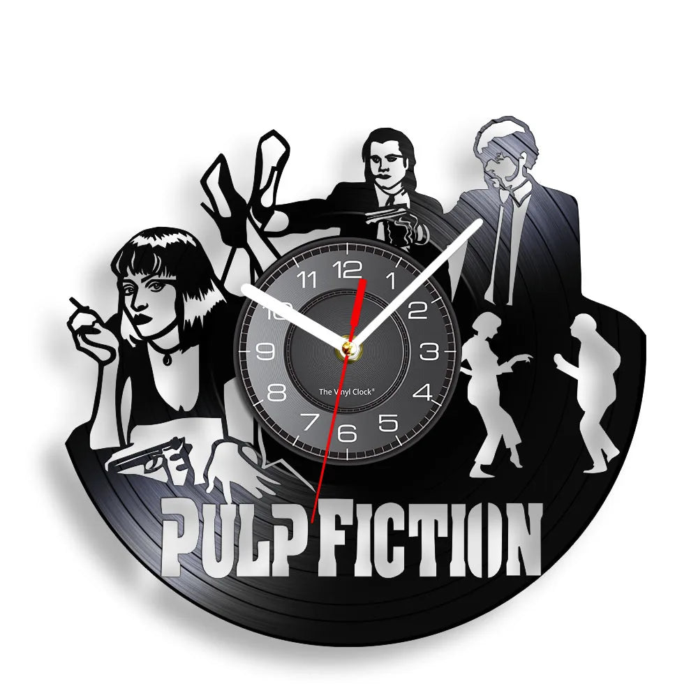 Horloge Vinyle - Pulp Fiction (5 variantes)