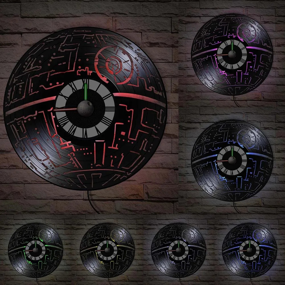 Horloge Vinyle – Star Wars (6 variantes)