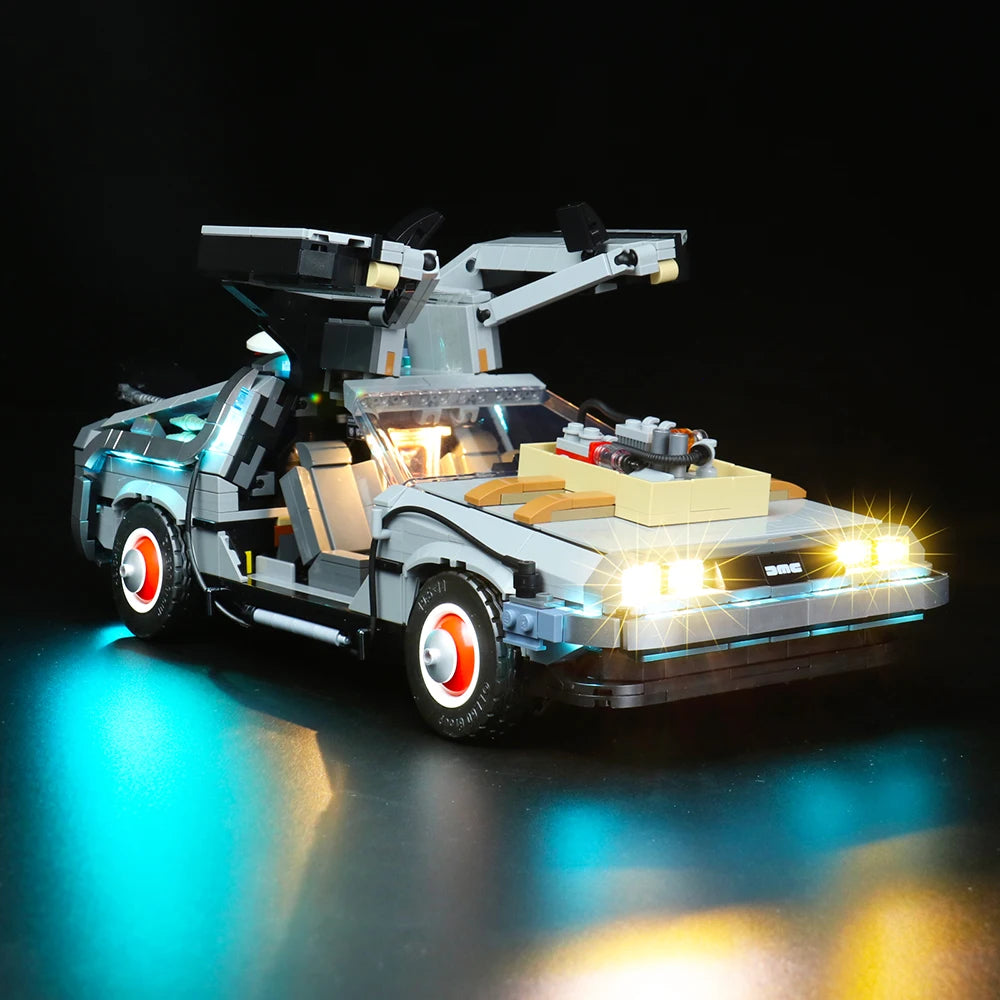 Kit DeLorean lumineux à construire – Retour vers le futur
