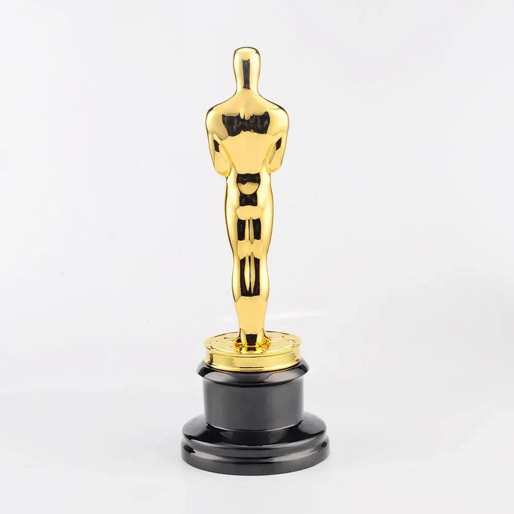 Trophée Cinéma Oscar – Édition Luxe en Métal Doré