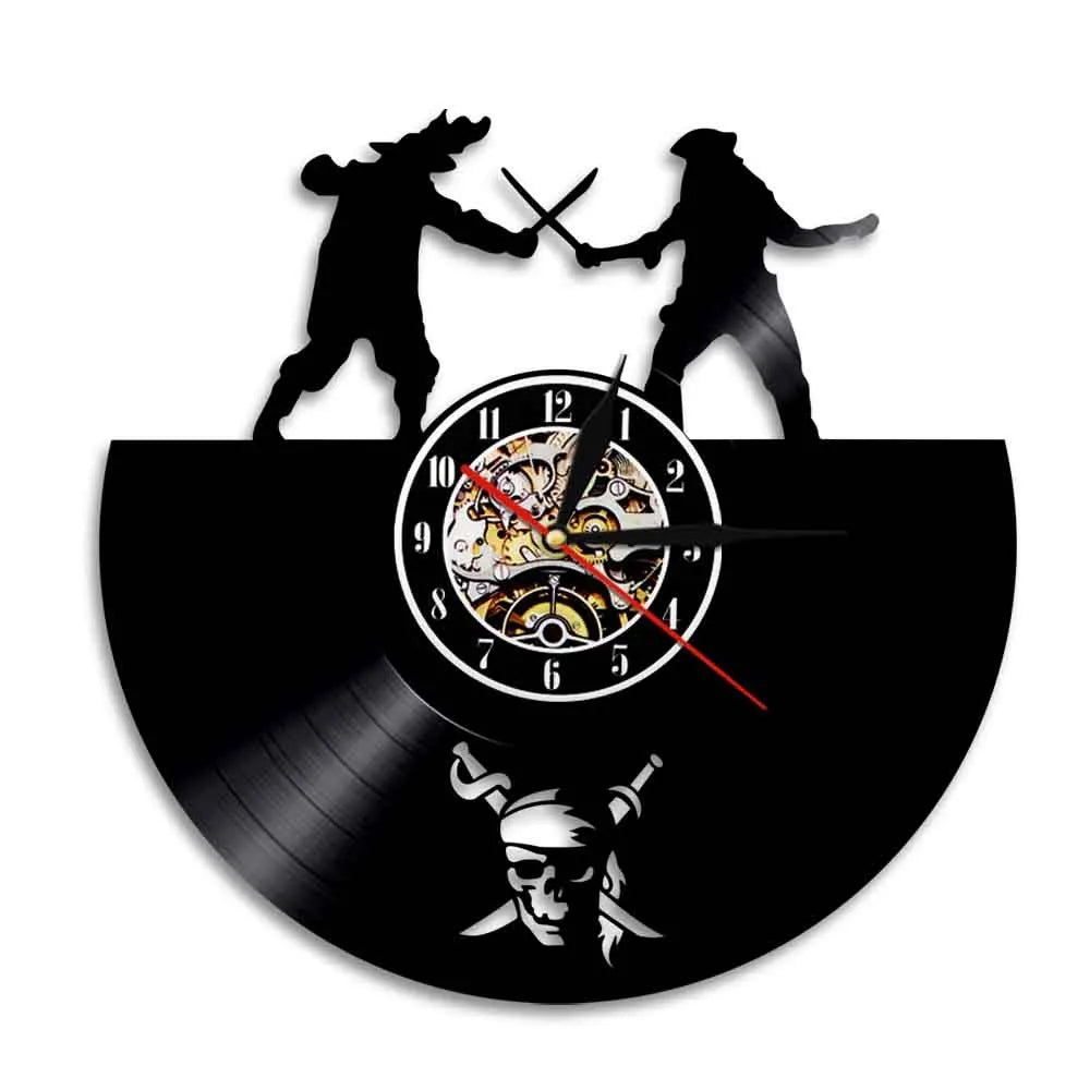 Horloge Vinyle - Pirates des Caraïbes (5 variantes)