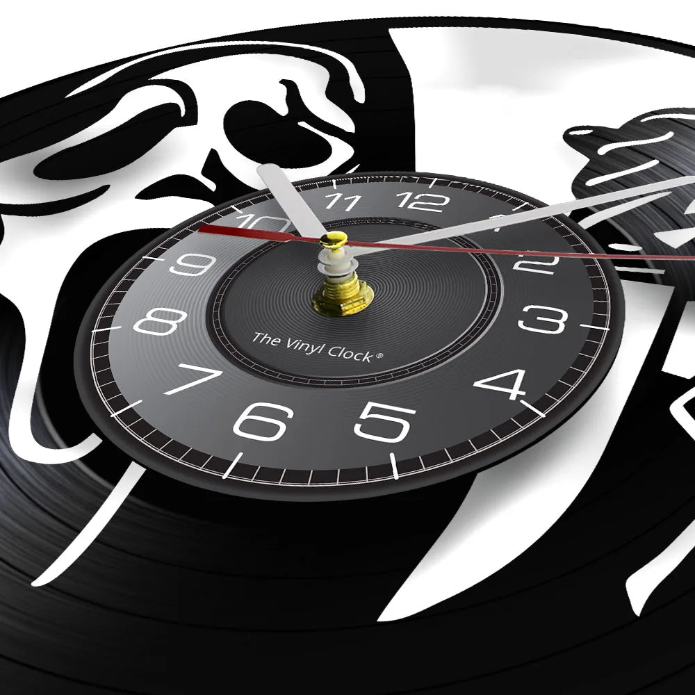 Horloge Vinyle - Scream