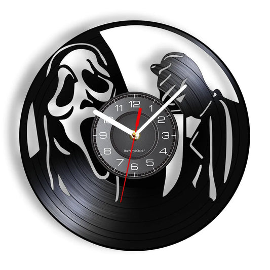 Horloge Vinyle - Scream