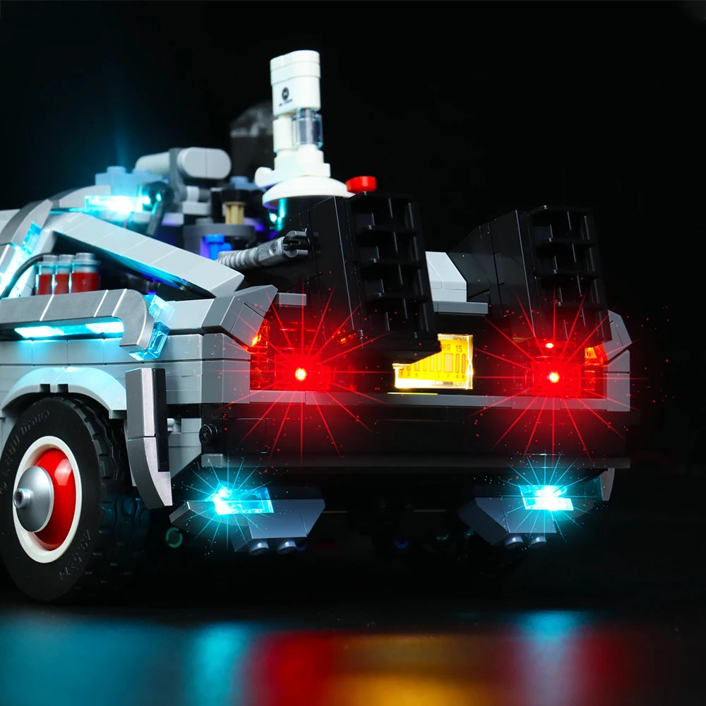 Kit DeLorean lumineux à construire – Retour vers le futur