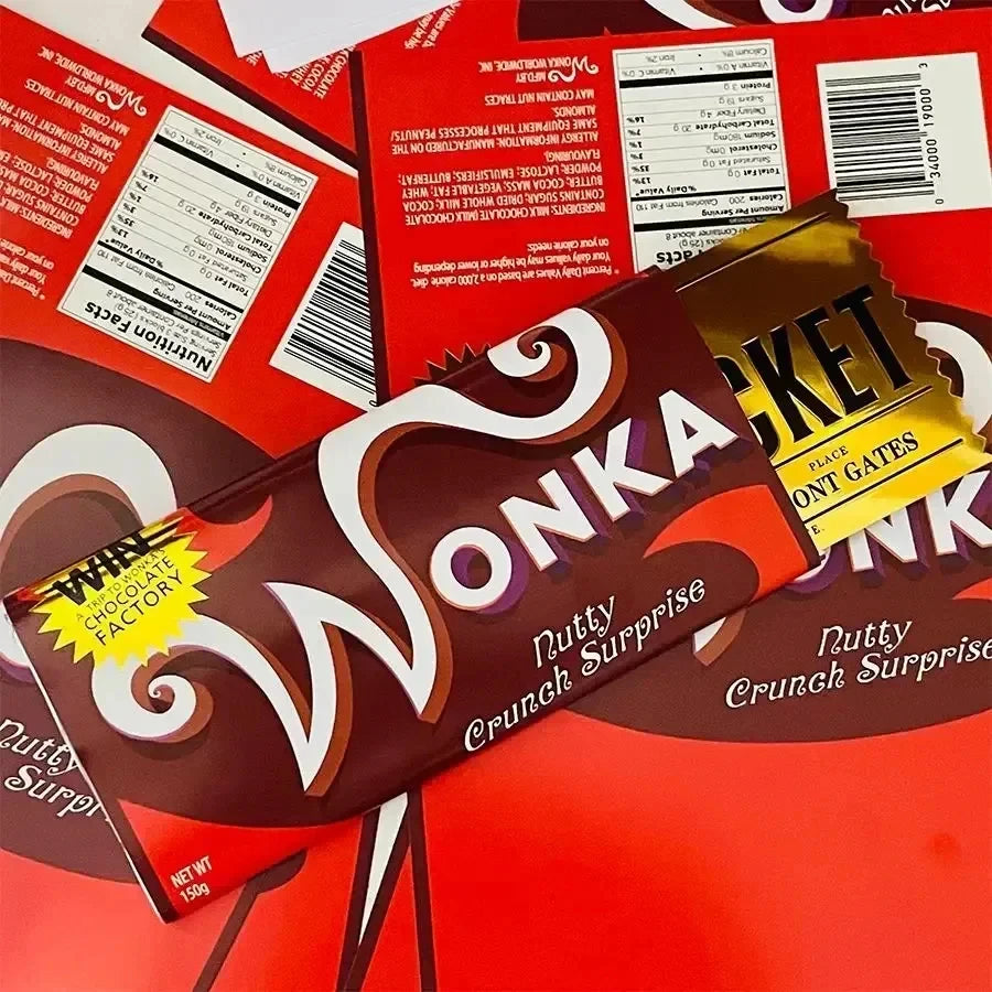 Ticket d’Or Wonka – Charlie et la Chocolaterie | Réplique Collector (2 versions)
