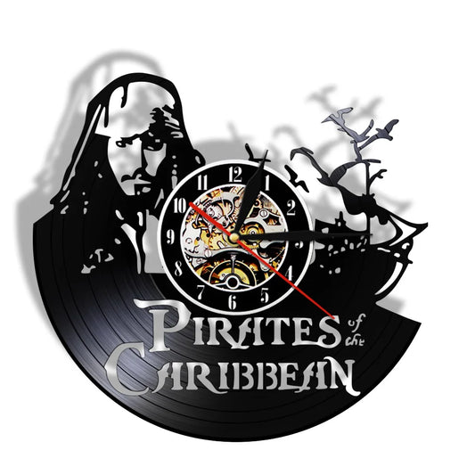Horloge Vinyle - Pirates des Caraïbes (5 variantes)