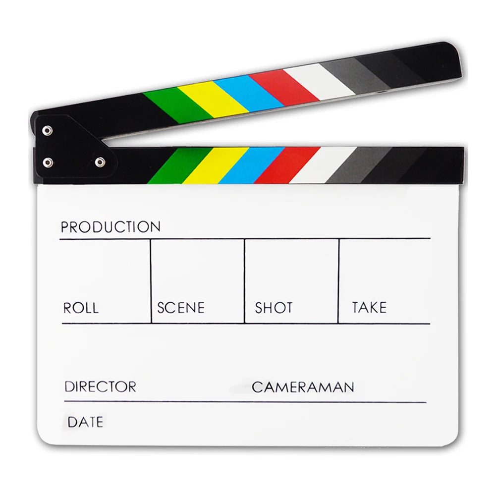 Clap de Cinéma Effaçable – Accessoire Tournage