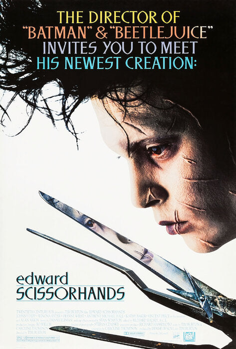 Affiche - Edward aux mains d'argent